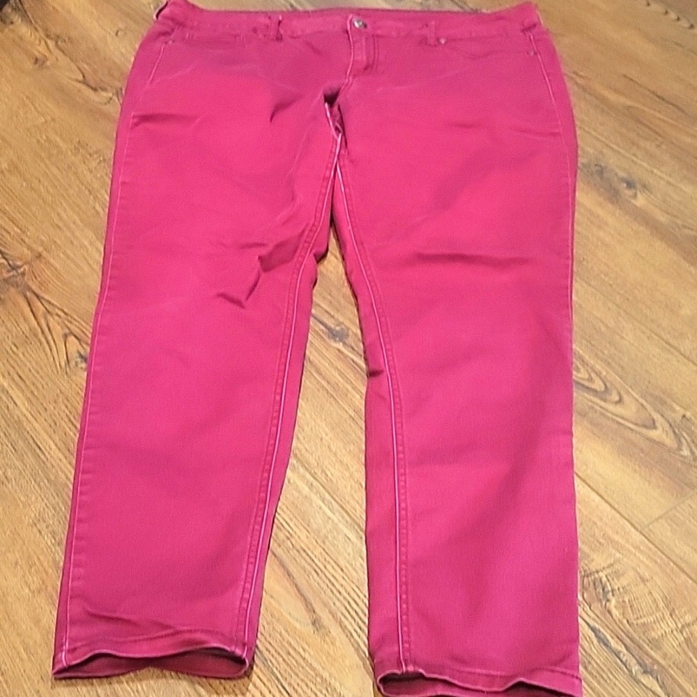 Fuchsia Colored Pants